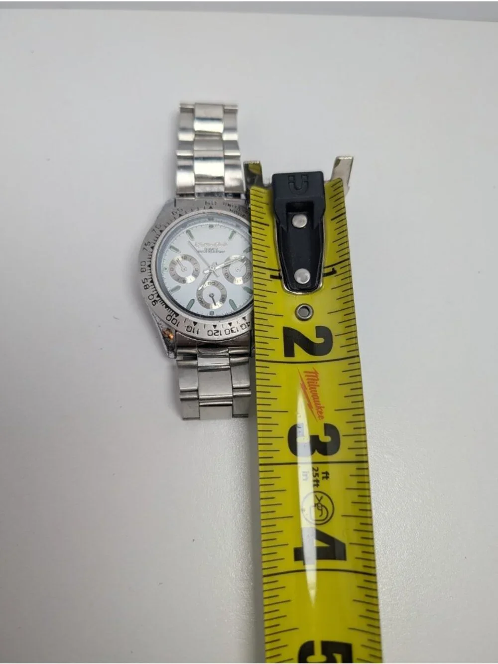 Montres Carlo 3005B Stainless Steel - Water Resistant Watch Needs Battery